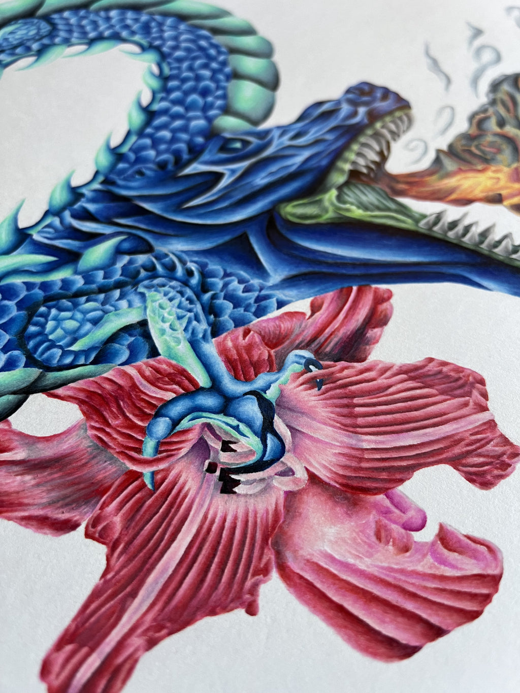 Character With Dragon